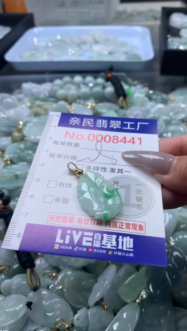 颈饰未镶嵌翡翠8441