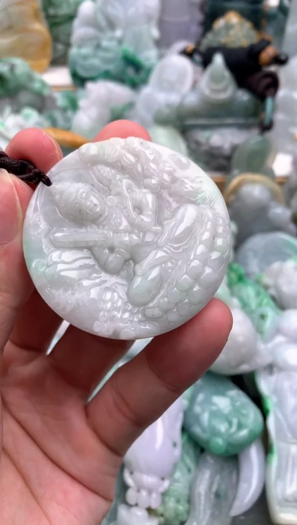 吊坠(不含链)未镶嵌翡翠1