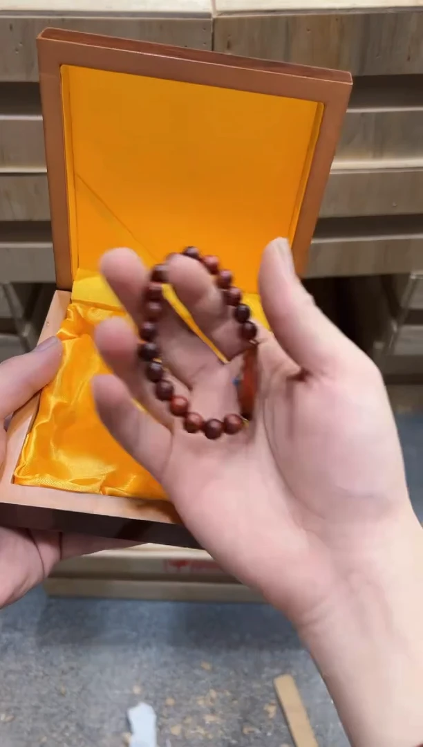 陈氏文玩云仓木制类手串无礼盒ys985