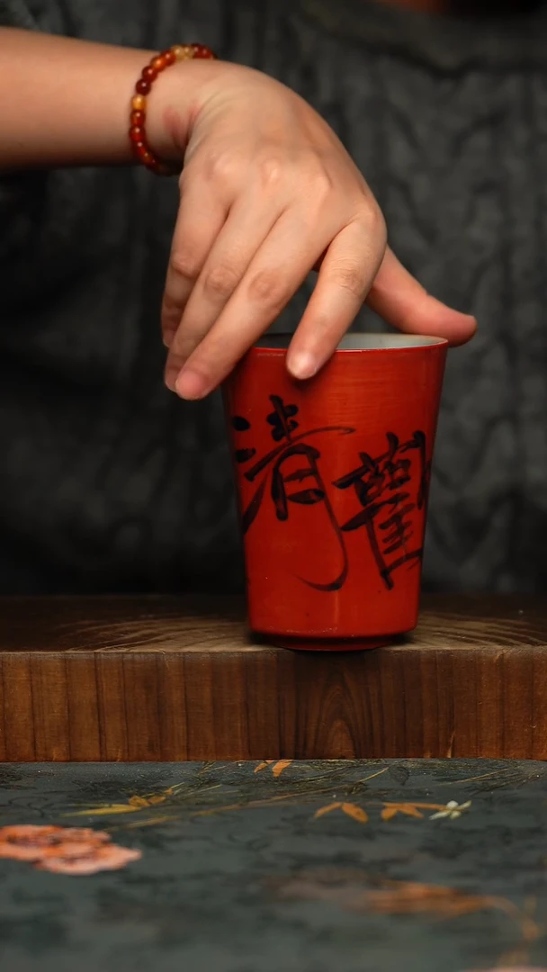 瓷片釉下彩手工手绘同款陶器