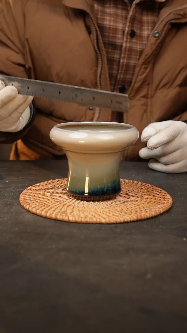 【闪购商品】瓷片泥泥手工花盆