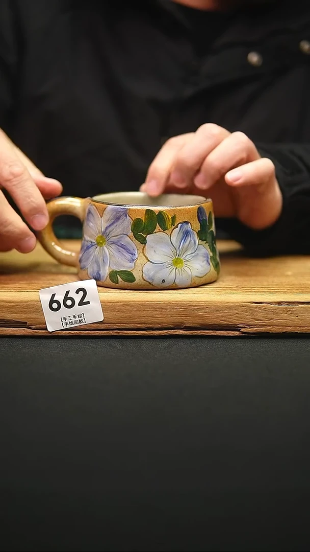 @@陶园瓷舍@@纯手工手绘@高温釉下彩