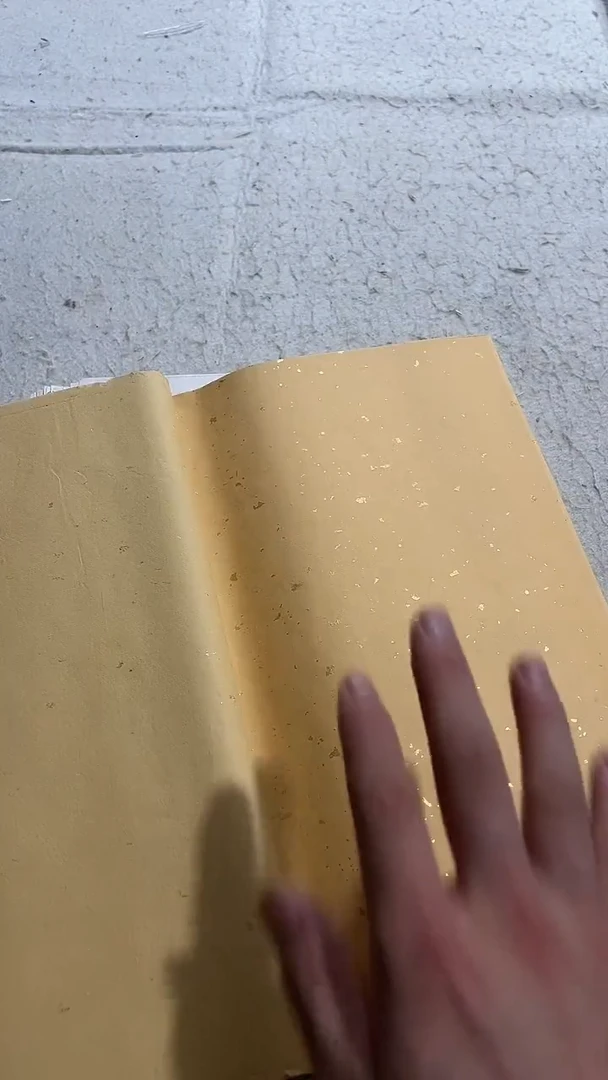 手工四尺对开洒金100张