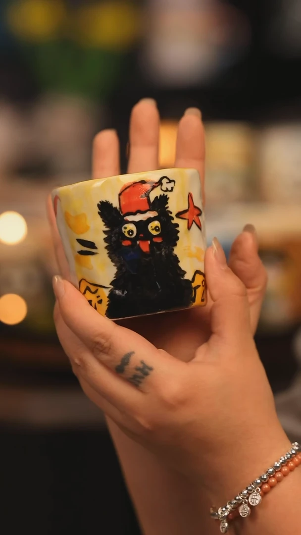 【闪购商品】摆件景德镇釉下彩绘设计师款陶瓷