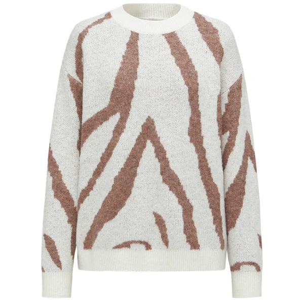 【小春子】气质显瘦针织衫拼接感修身设计领扣长袖Y733306999