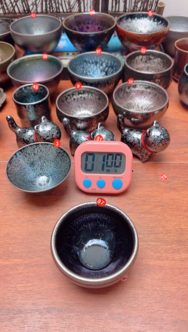 【闪购商品】茶盏87号建盏工匠茶器