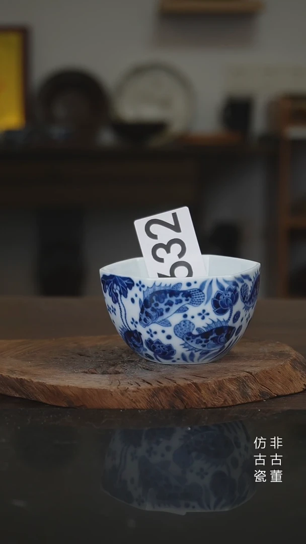 景德镇手工手绘陶瓷微瑕