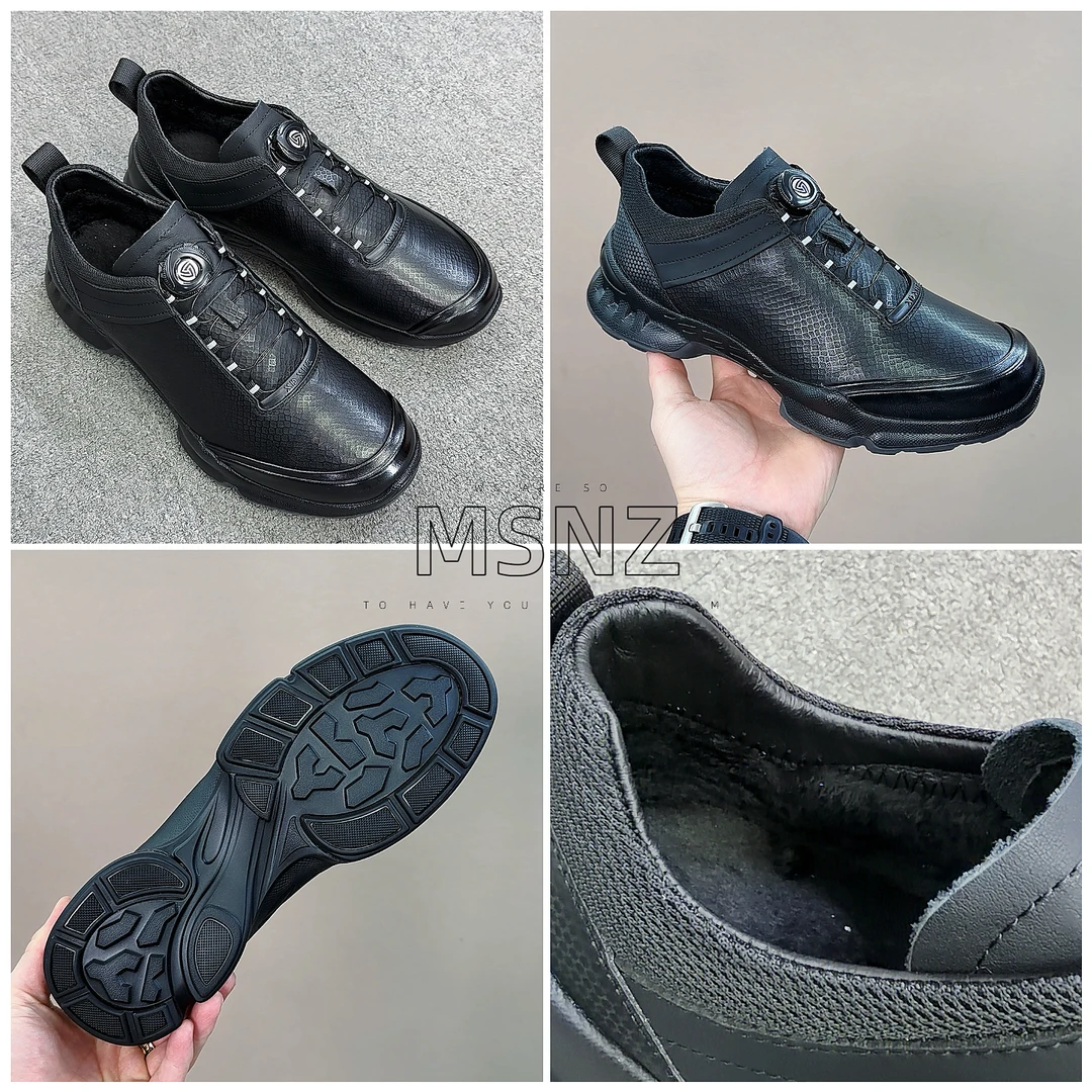 【8281】冬季新品男士高端时尚休闲鞋舒适柔软百搭高级户外运动休闲