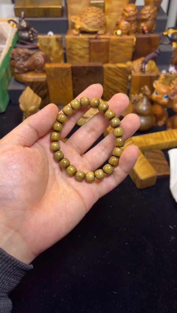 【闪购商品】楠木（金丝楠）其他0.9桶珠手串28