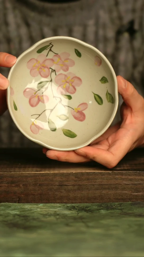 青诗集手工手绘瓷器青诗集手工手绘瓷器