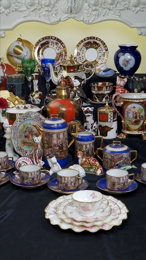 搪瓷婷婷中古器物如图所示78