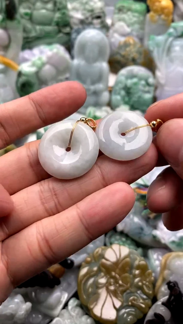 吊坠(不含链)未镶嵌翡翠1