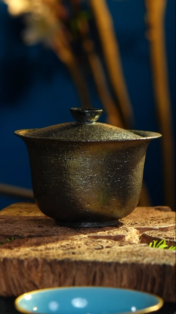 【闪购商品】【937】已开价 柴烧盖碗SM0023