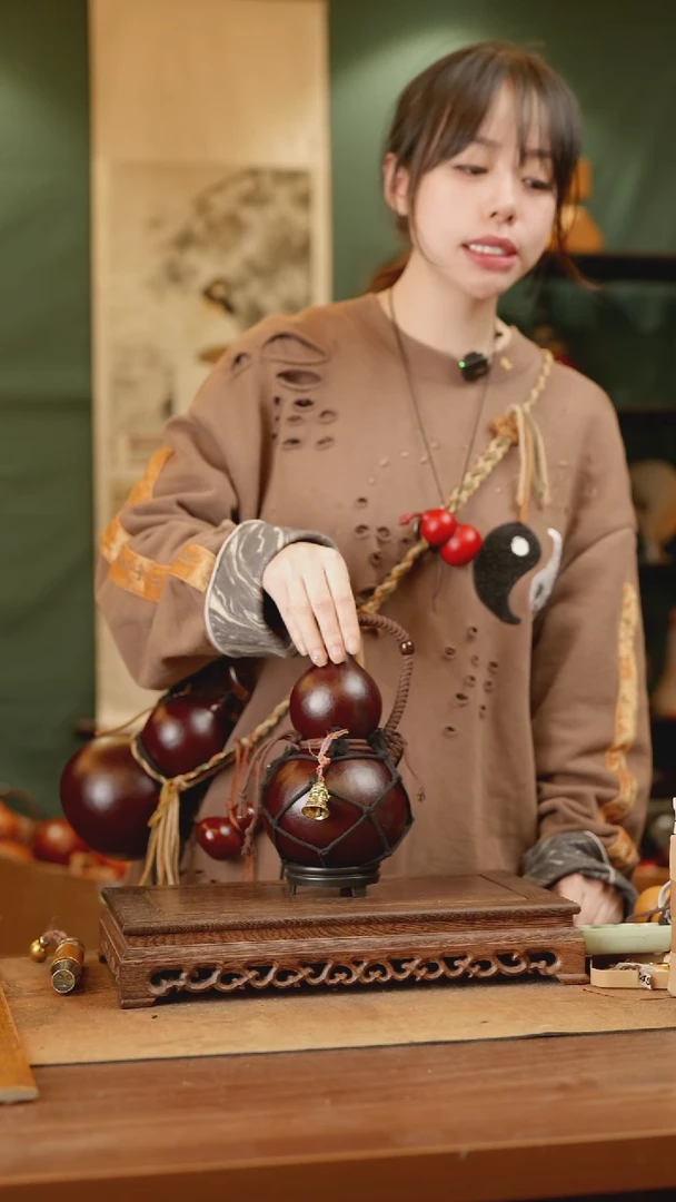 289号精品天然大漆酒葫芦一物一拍~