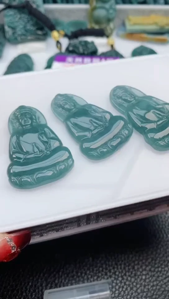【闪购商品】翡翠颈饰未镶嵌 多样性发其1一素衣