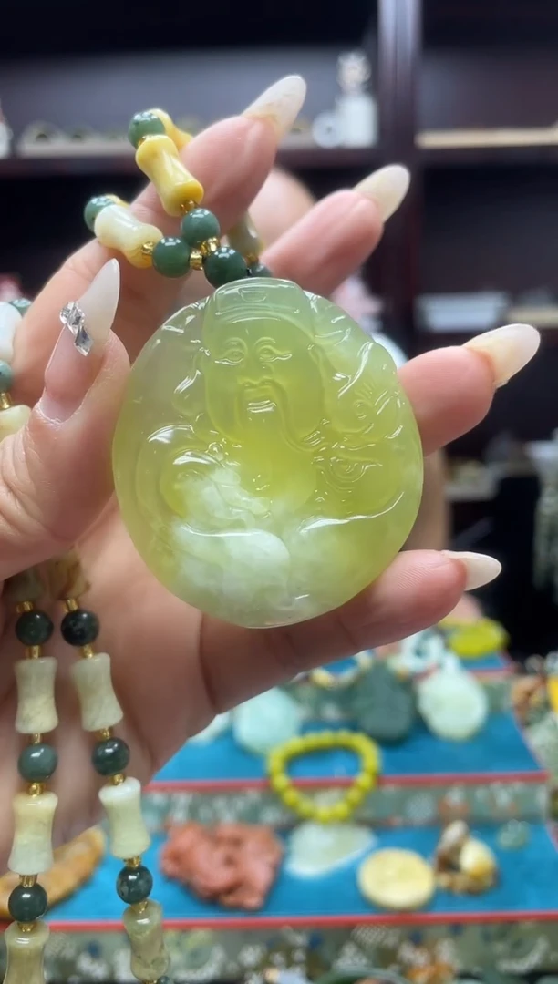 未镶嵌岫玉吊坠多样性发*货拍一发一