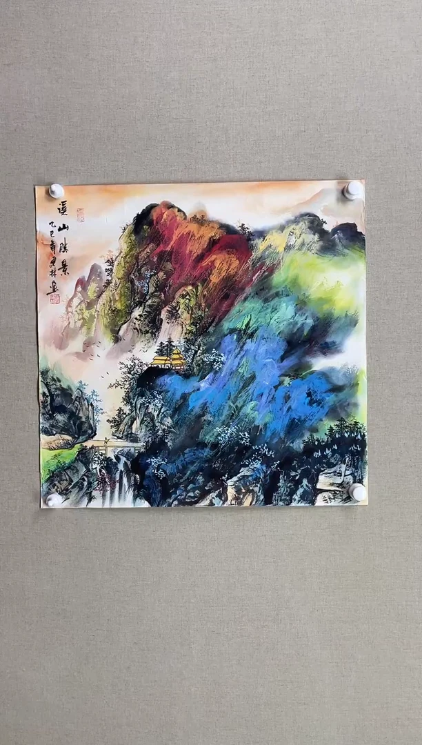 国画68*68 傅建林傅建林傅建林傅建林