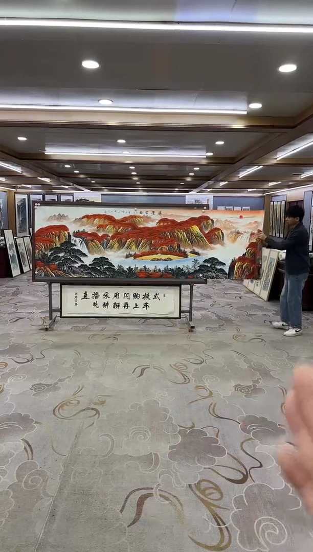绘画Y-刘雪红-小丈二-山水画