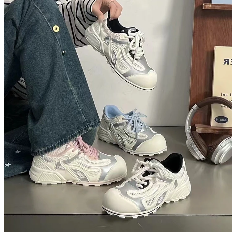 【C.H】2025新款春夏百搭运动休闲鞋复古赛车鞋软底阿甘鞋德训鞋