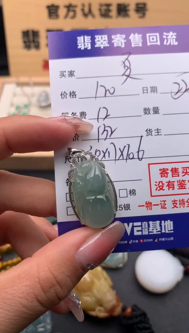 【闪购商品】翡翠颈饰未镶嵌10124033