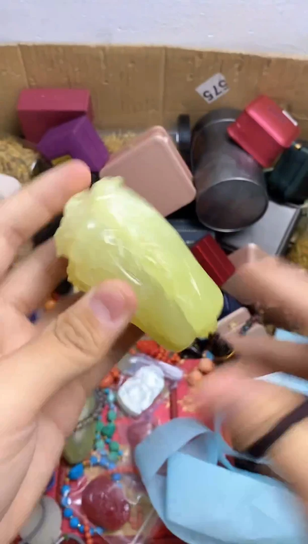 琉璃手工艺品风*瓷器杯子一物一拍663