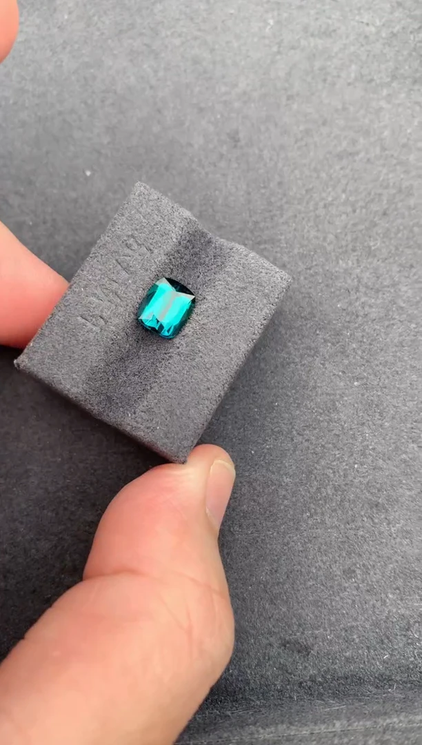 未镶嵌珠宝半成品碧玺1.4ct拉贡  BH  定制