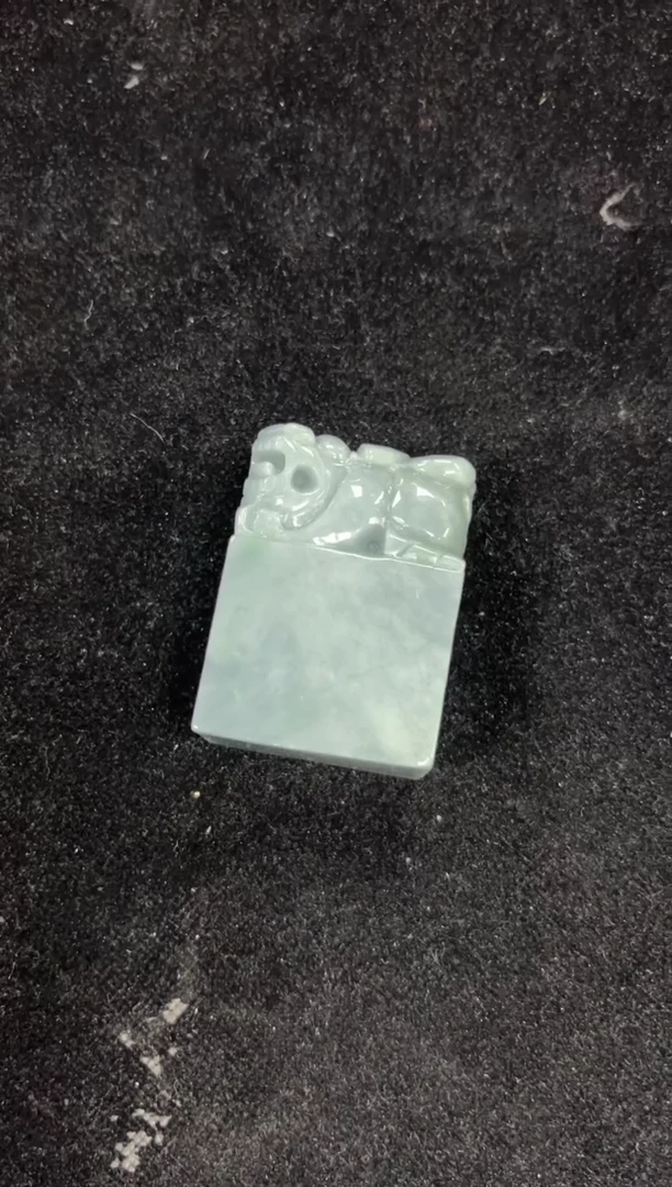未镶嵌摆件翡翠印章-590730