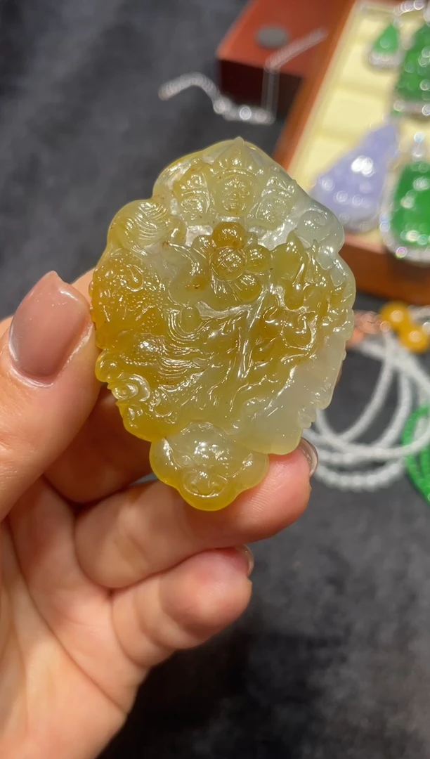 【闪购商品】翡翠吊坠(不含链)未镶嵌45