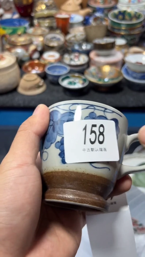 瓷片佛*夏目海外回流瓷器中古品。