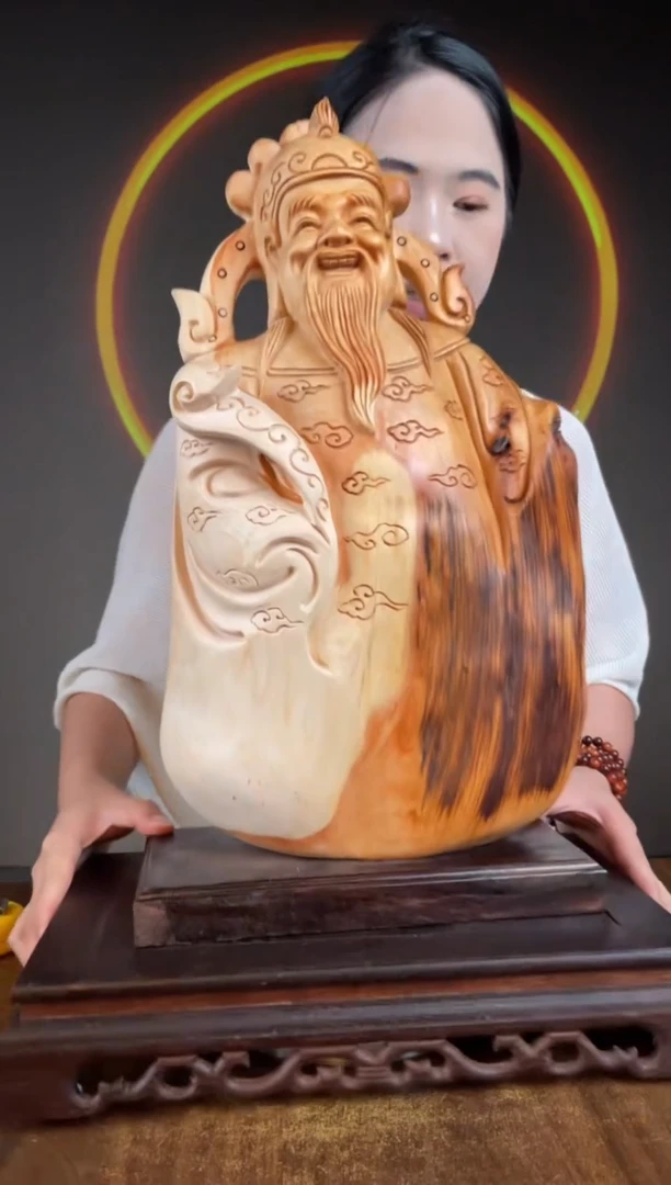 柏木（崖柏）手工摆件,先抢先得! 编号:212