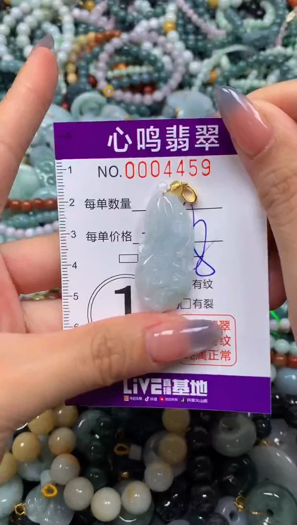 颈饰未镶嵌翡翠闪购004459
