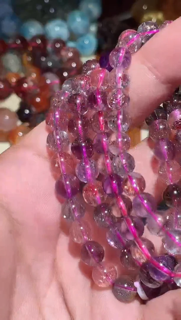 水晶手链未镶嵌超七单圈A7（多样性发其一）