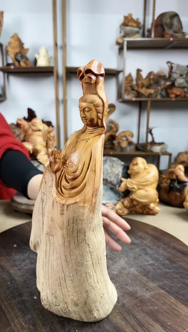 【闪购商品】柏木（崖柏）木雕1