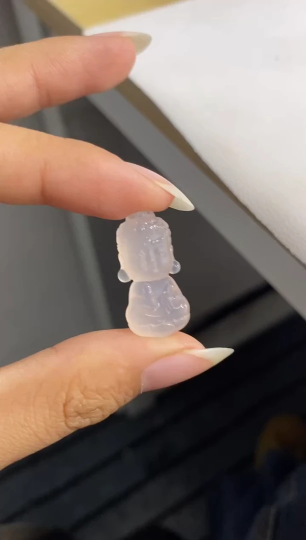 【闪购商品】玛瑙/玉髓颈饰未镶嵌不动明王宝宝佛