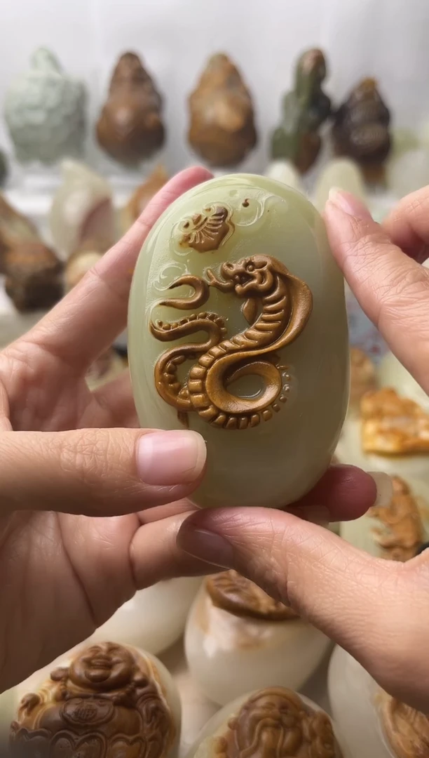 石材古青石棉纹正常不退换蛇