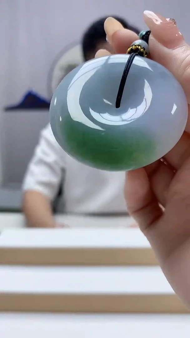 未镶嵌定制翡翠4917DD-毛货挂件193
