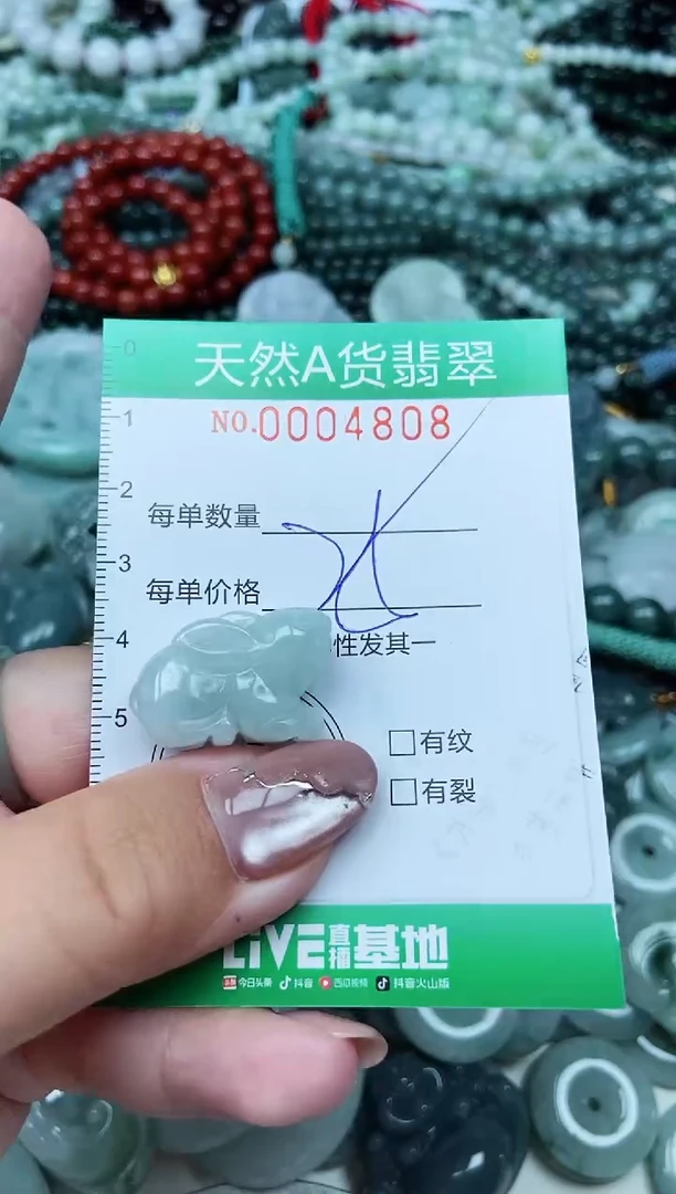 颈饰未镶嵌翡翠天然A货 支持复检