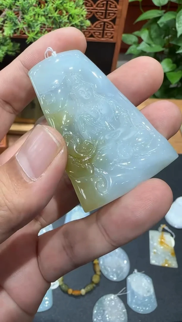 未镶嵌挂件翡翠A货翡翠多样性孤品