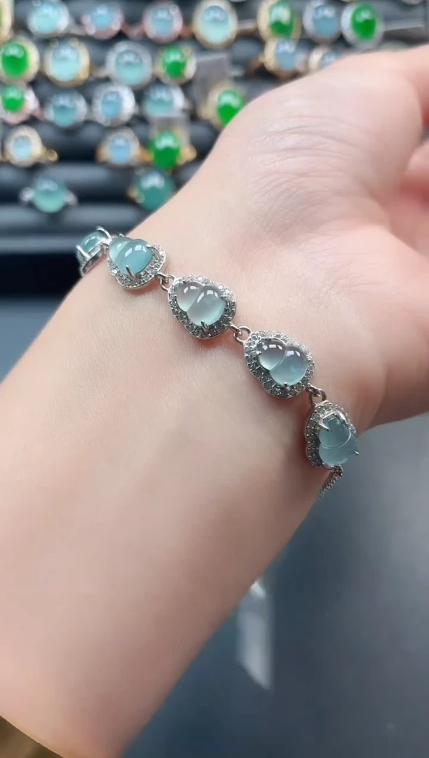 银S925镶嵌戒指翡翠11111