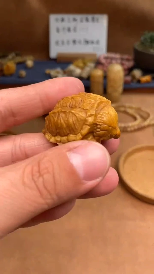 【闪购商品】鹿骨其他杂件116-鹿角鳄龟