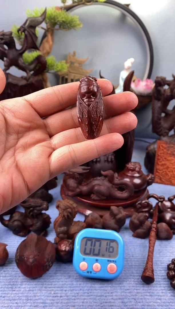 檀香紫檀（小叶紫檀）海**波蝉