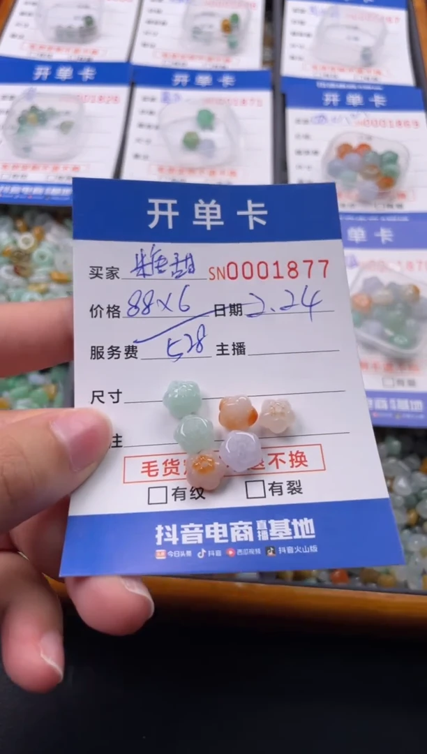 【闪购商品】翡翠颈饰未镶嵌00001877