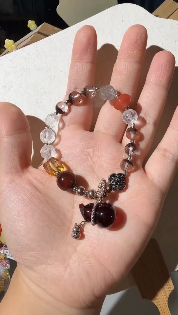 手链血珀未镶嵌葫芦手链