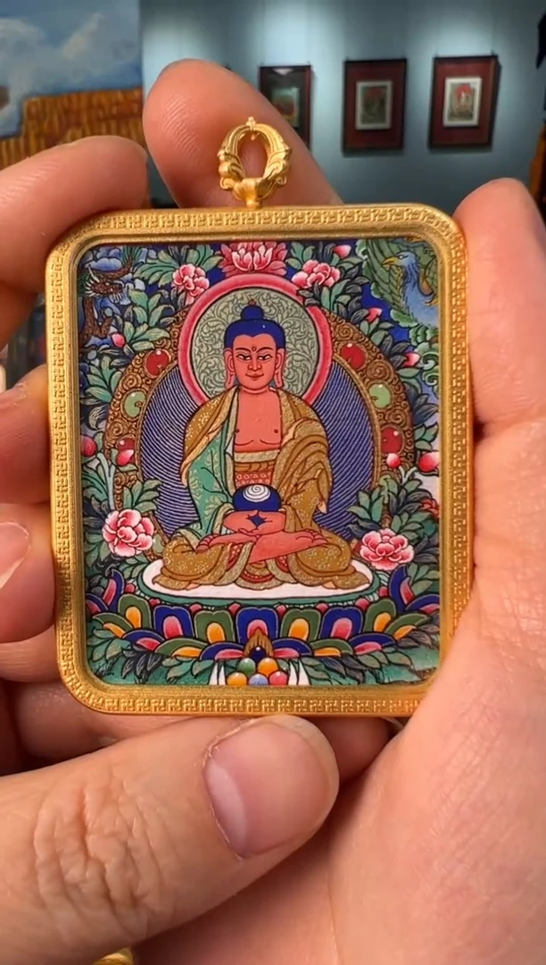 【闪购商品】吊坠阿弥唐卡艺术