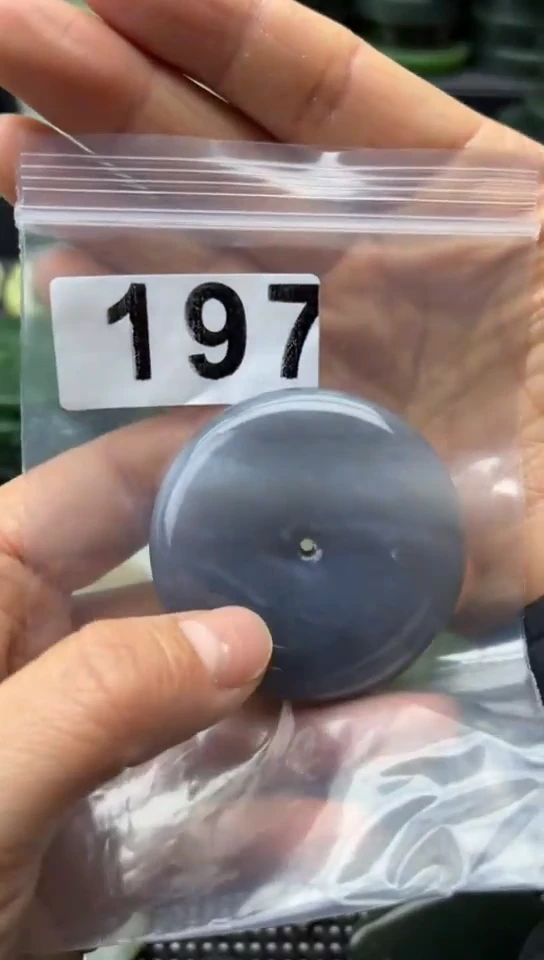 未镶嵌和田玉珠宝半成品扣子