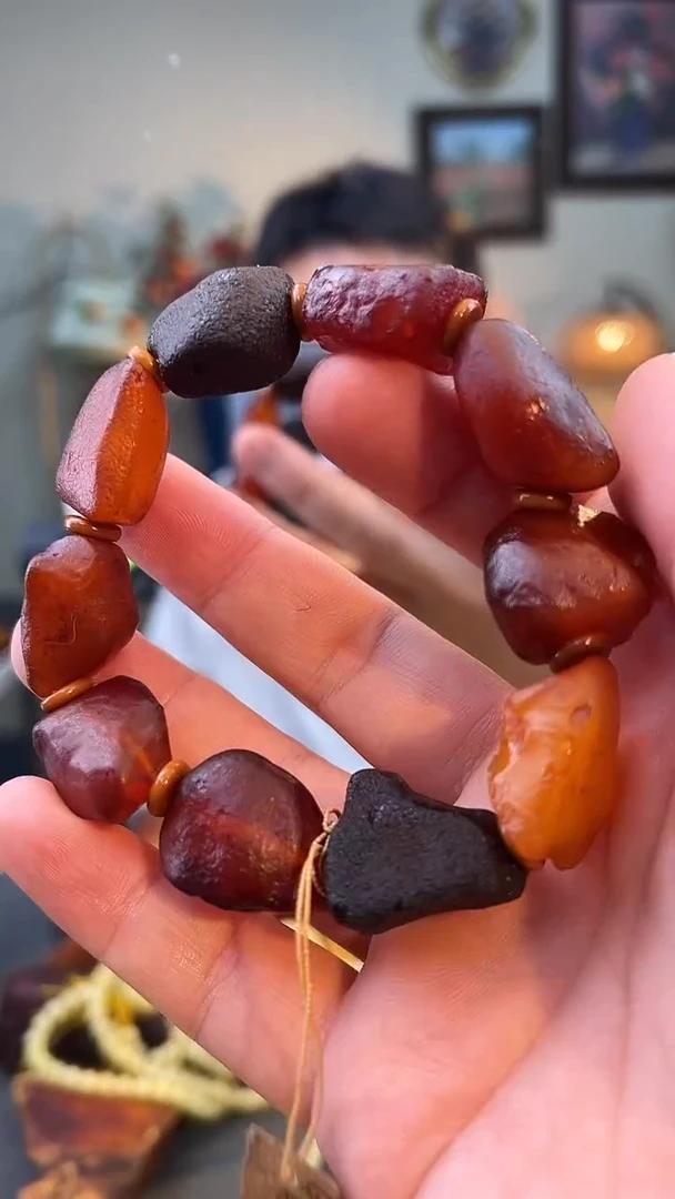 手串琥珀未镶嵌手串
