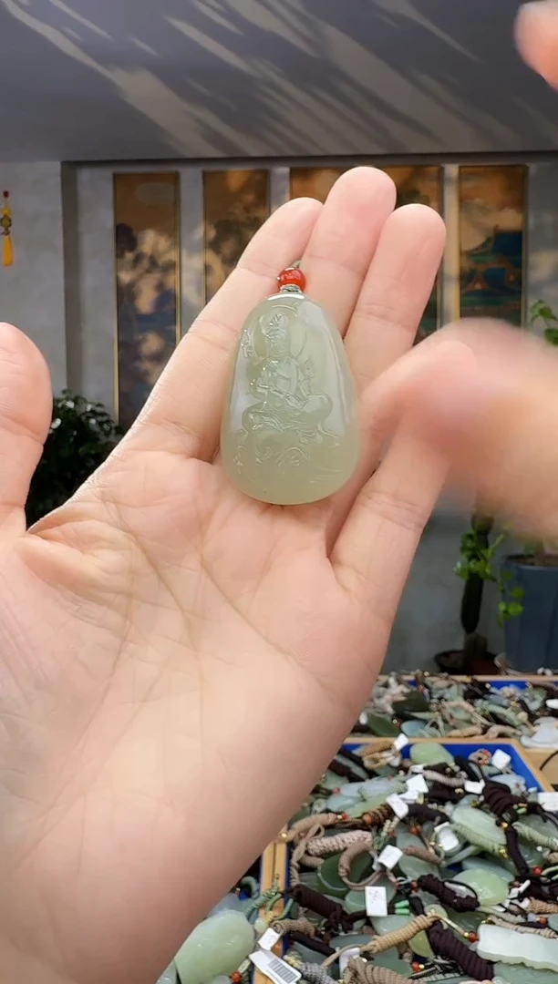 未镶嵌和田玉挂件拍一发一