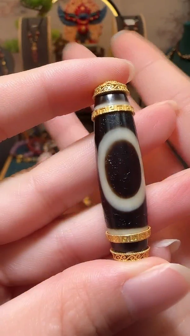 【闪购商品】玛瑙吊坠18K金镶嵌吊坠