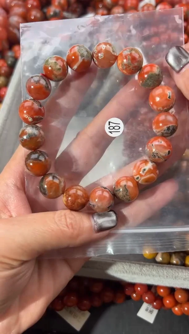 未镶嵌手串南红玛瑙13+