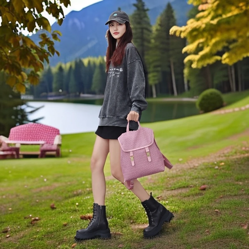 HONGU/红谷时尚双肩包乐游CITY-行者